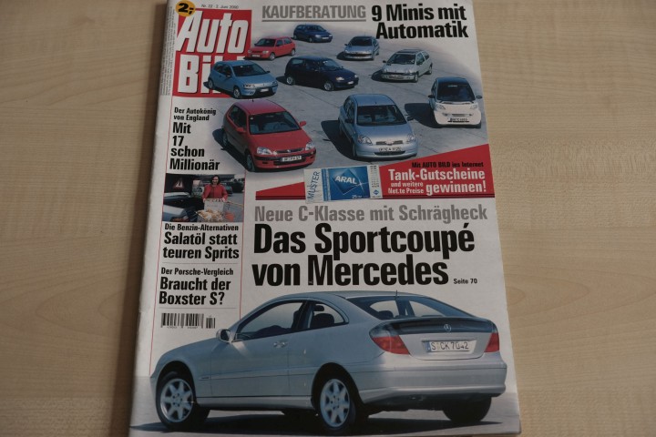 Deckblatt Auto Bild (22/2000)